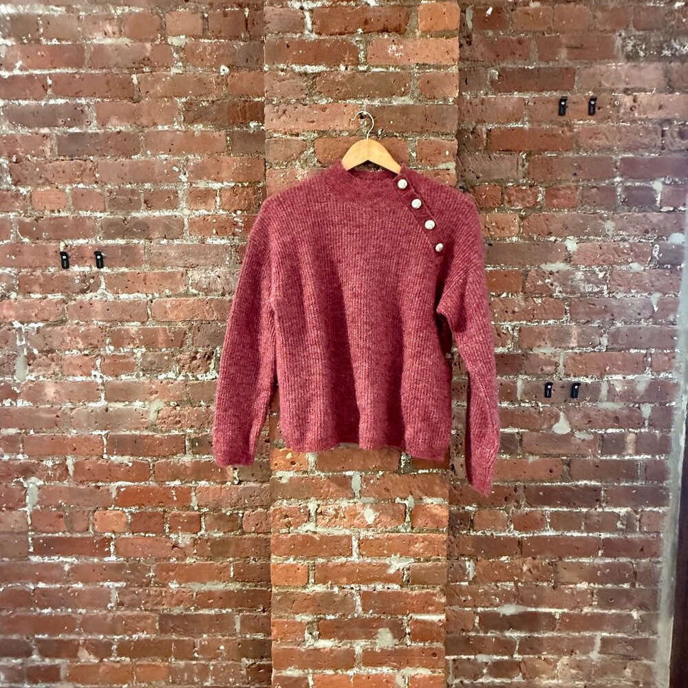 NWOT Sezane Rosewood Rudy Sweater in M